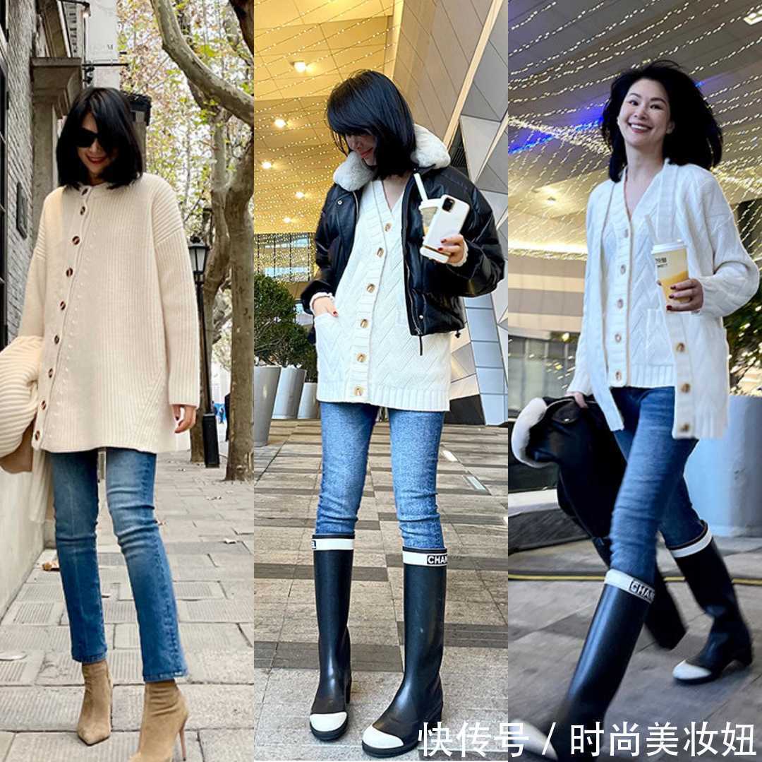 实用 针织衫才是冬季的“王牌”,时尚实用又高级,照穿优雅体面