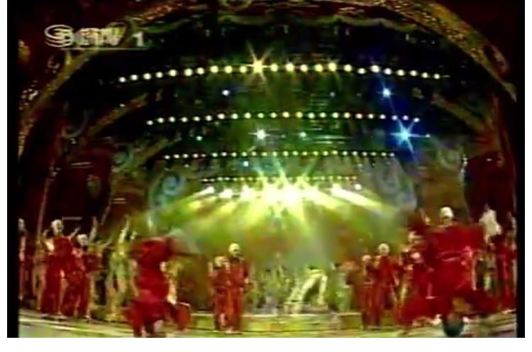 各大卫视转播央视春晚片段