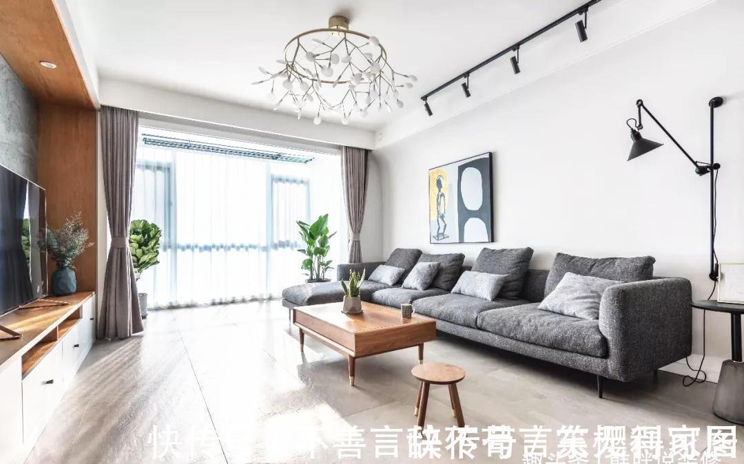 原木色|140㎡简约原木风，没有奢华的元素，却每个细节都让人感到惊艳