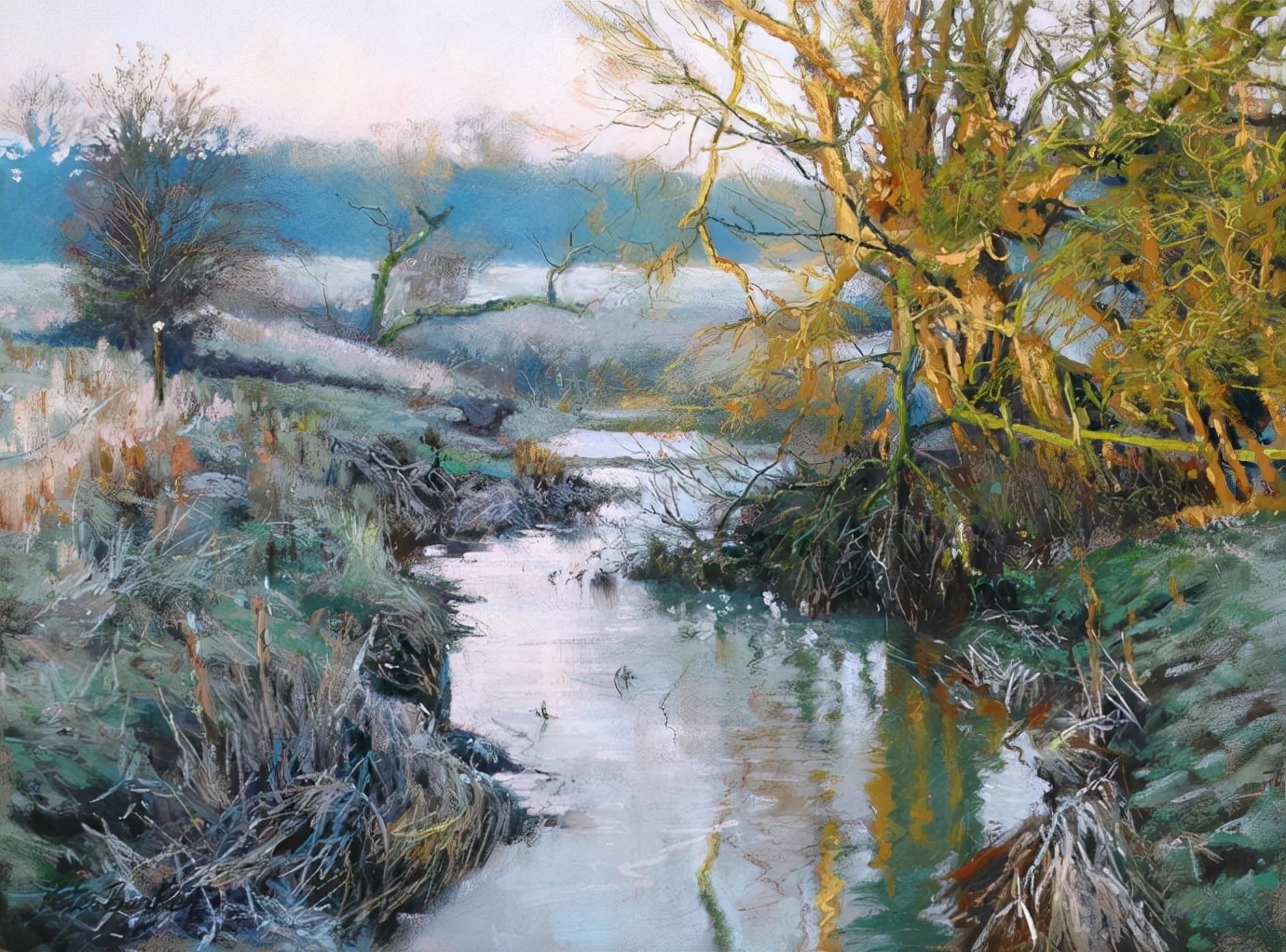 Peter#英国Peter Barker油画风景(二)