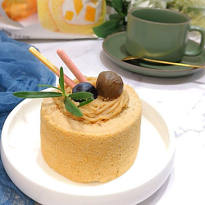 伯爵红茶栗子蛋糕