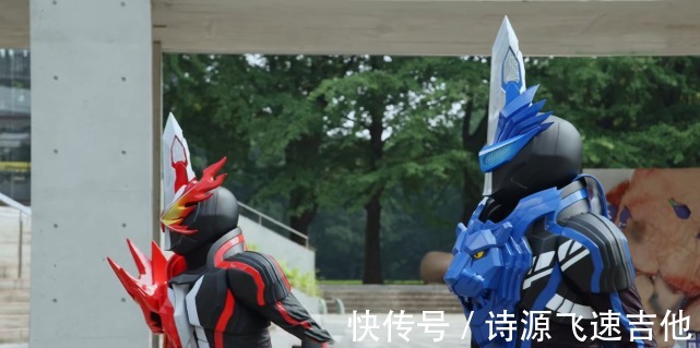 假面骑士剑|假面骑士自制版圣刃，飞羽真充满霸气，剑斩贴切忍者