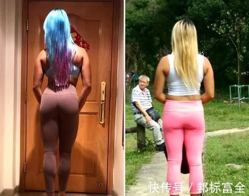 美女|美女健身博主,分享健身心得,展示身体柔韧性