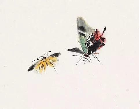 俞致贞|收藏!国画蝴蝶纸上来感觉蝴蝶在动,太逼真了!