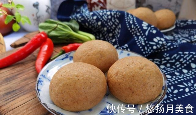 营养|方便简单的全麦馒头，好吃健康，营养美味！