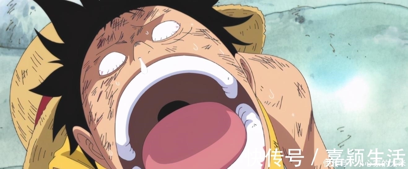 路飞|海贼王:路飞哭得最惨的五次经历,艾斯之死最让人绝望