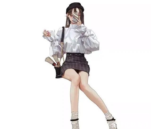  头像|属于女神的手绘头像应该是这样的