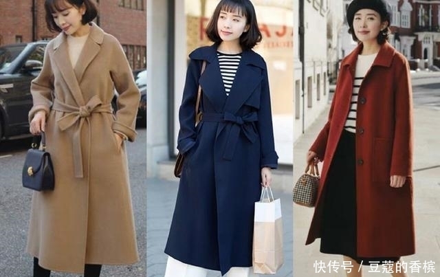 上班族|时髦精致大衣穿搭攻略,36套上班族优雅知性搭配,满满的女人味