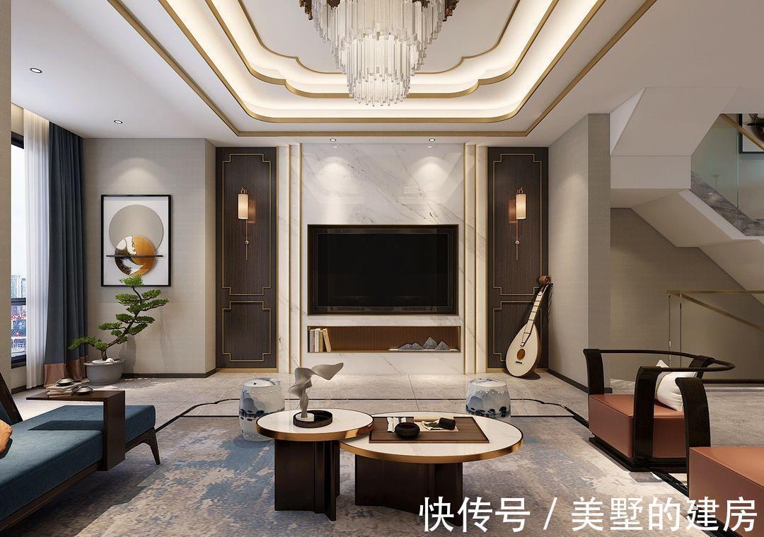 背景墙|300平经典欧式风大别墅,玄关犹如水墨画,看到儿童房绝对女儿奴