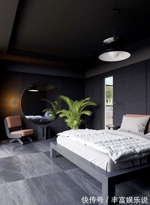 秀巢网|174.57㎡现代三居,你可能不喜欢客厅的高级灰,但一定会喜欢儿童房的柠檬黄