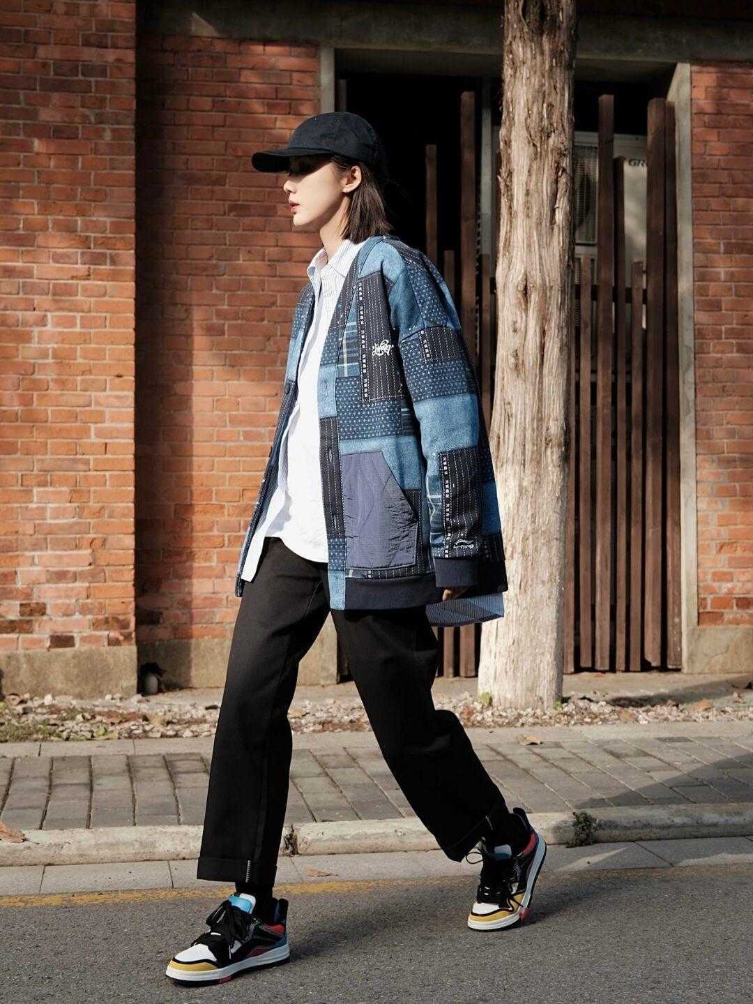 高腰|小个子女生的秋冬穿搭指南,穿上直筒裤高级减龄,显高又显瘦