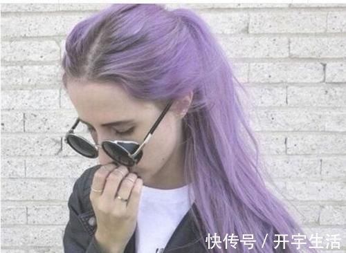 紫色|女生浪漫紫色染发发型,让年轻女生迅速变美