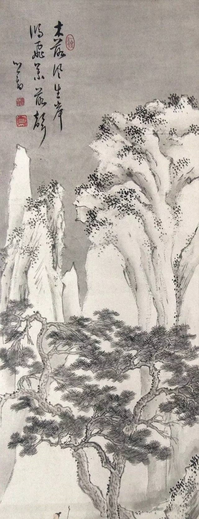 冬日来临,赏溥儒雪景山水