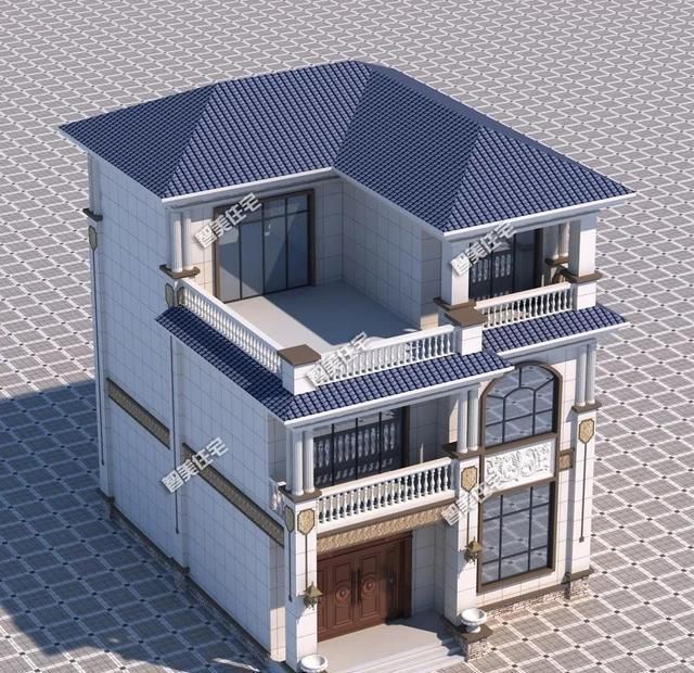 主次卧|盖一栋喜欢的别墅,过想要的生活,不能大富大贵又何妨?