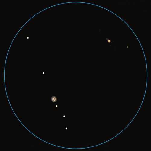 冬至夜现天文奇观,木星和土星合二为一?会有何大事发生?