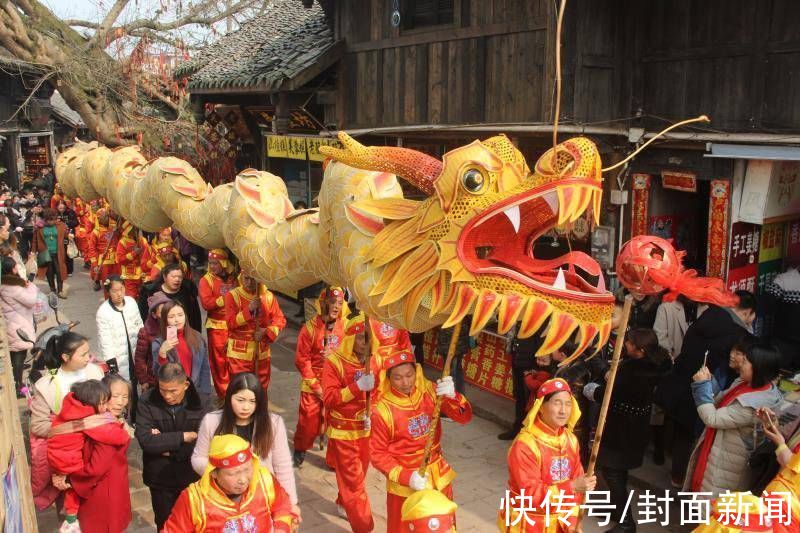 民俗|春节去哪？平乐古镇喊你“崃耍”看“亚洲第一竹龙”｜冬游四川上封面