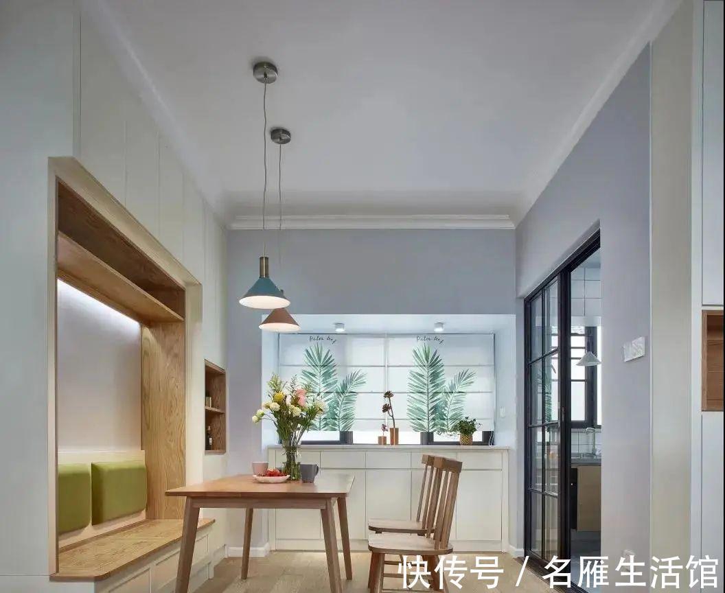 装饰画|卡座餐厅+榻榻米次卧，这是我见过最实用的小户型设计！