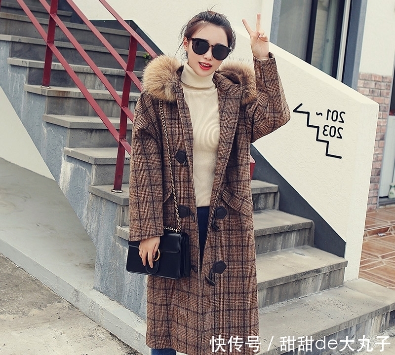 2018秋冬新款|冬季的呢子大衣,可以学学下图女人的穿搭法哦,时尚好看