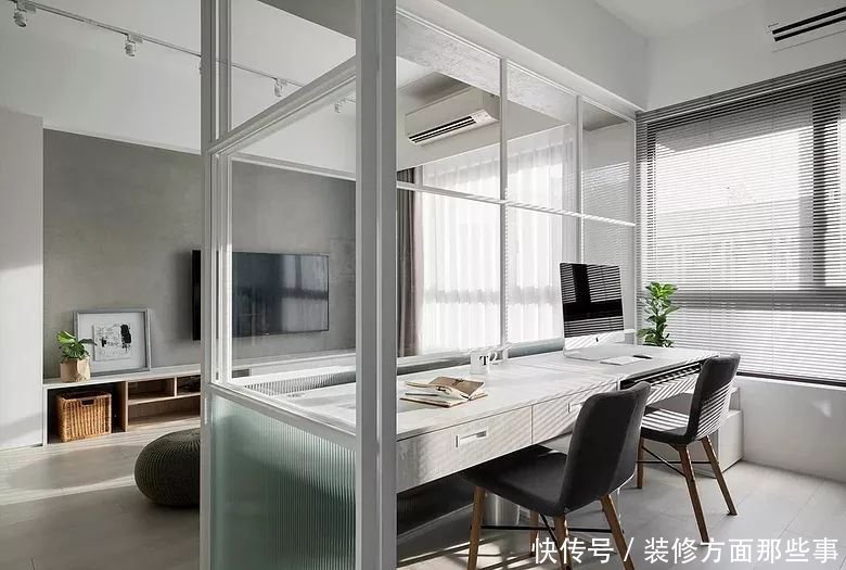 书桌|108㎡清新北欧,开放宽敞的格局,生活更有仪式感