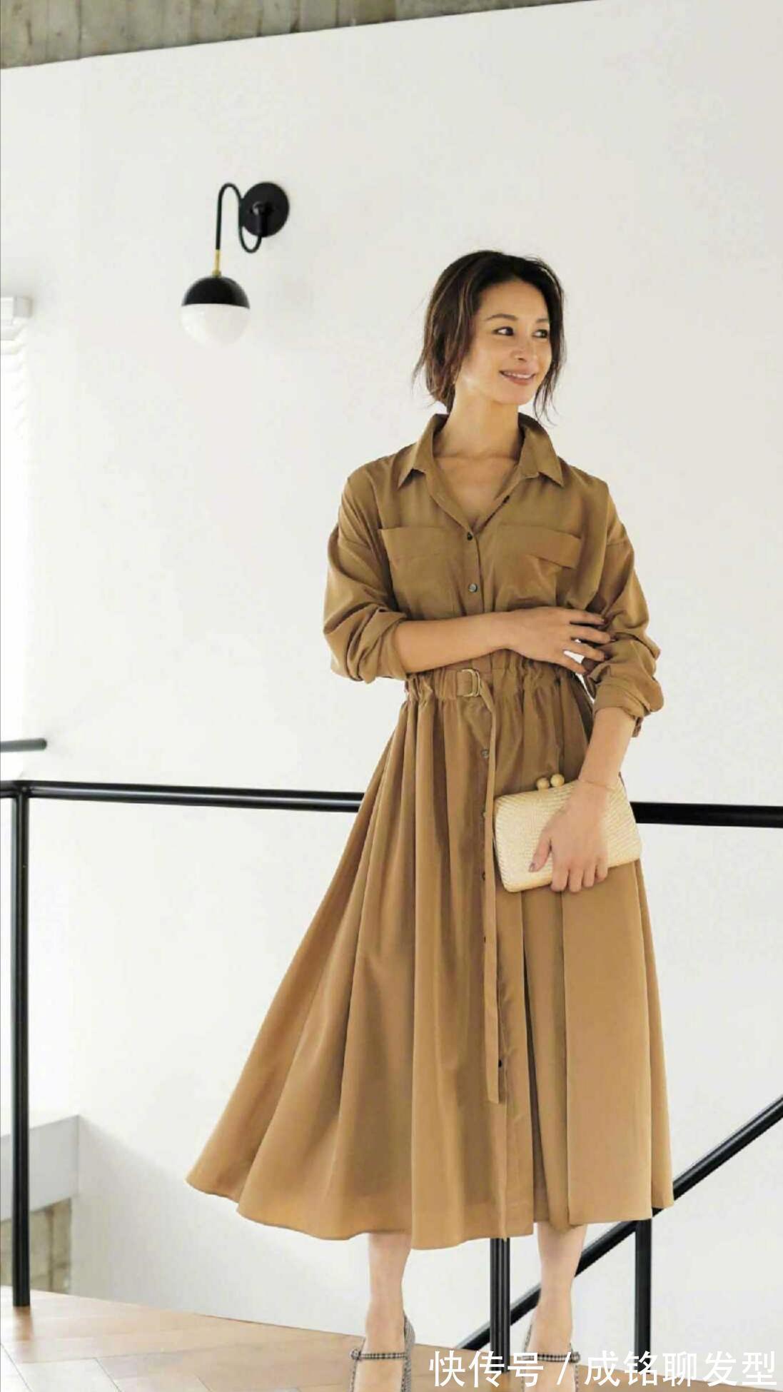 女人|会穿裙子的女人不显老!学学日本主妇的减龄穿搭,优雅端庄有气质