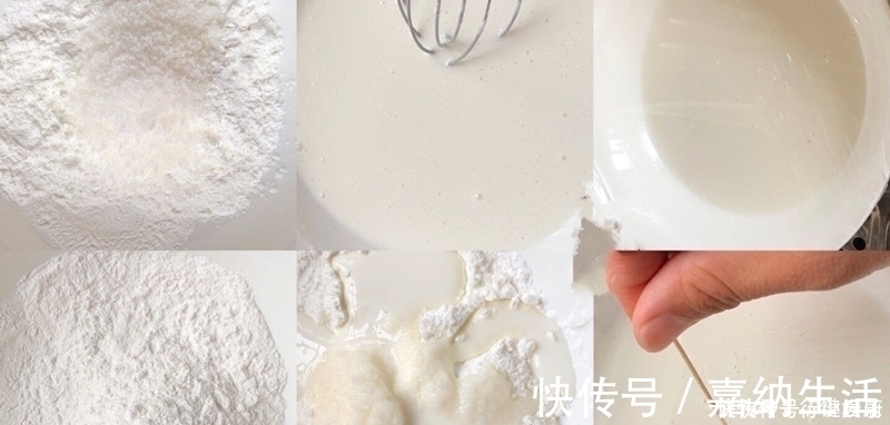 外面卖5元一个的雪媚娘,1分钟教你在家做,无需烤箱,软糯香甜
