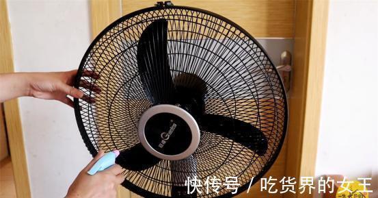 不管风扇有多脏,不用拆机,教你一招,灰层污垢自己掉