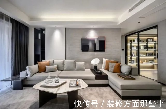 书房|126平代轻奢风设计,舒适而又华丽优雅从此开始