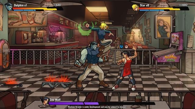 mayhem brawler|街机风清版动作《Mayhem Brawler》8月18日发售 多平台、支持中文