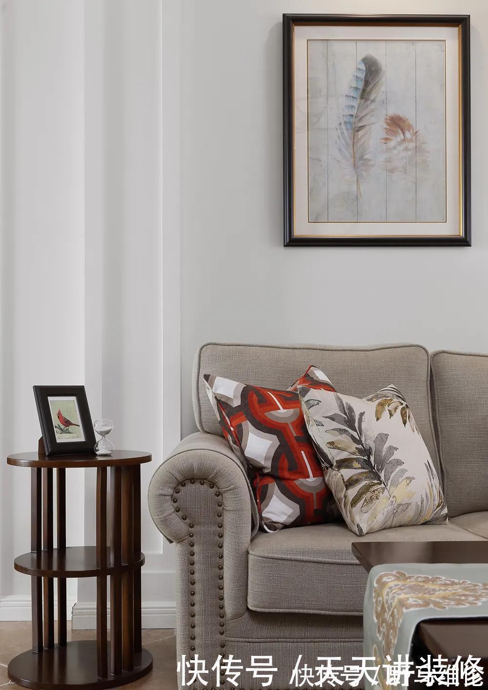 新房|127㎡现代美式风格新房装修,浪漫优雅简洁大方!