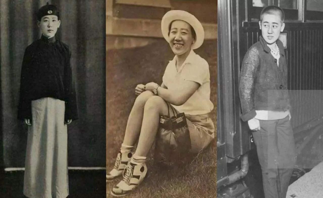 玷污|川岛芳子罕见老照片:图一养父将其玷污,图八是其被执行枪决现场