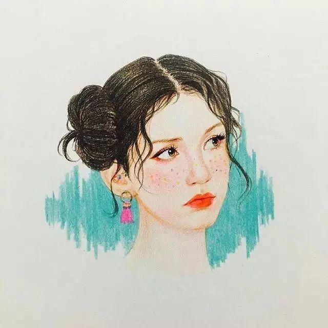  画妆|韩国美女艺术家不但会化妆，还会用彩铅和水彩笔“画妆”