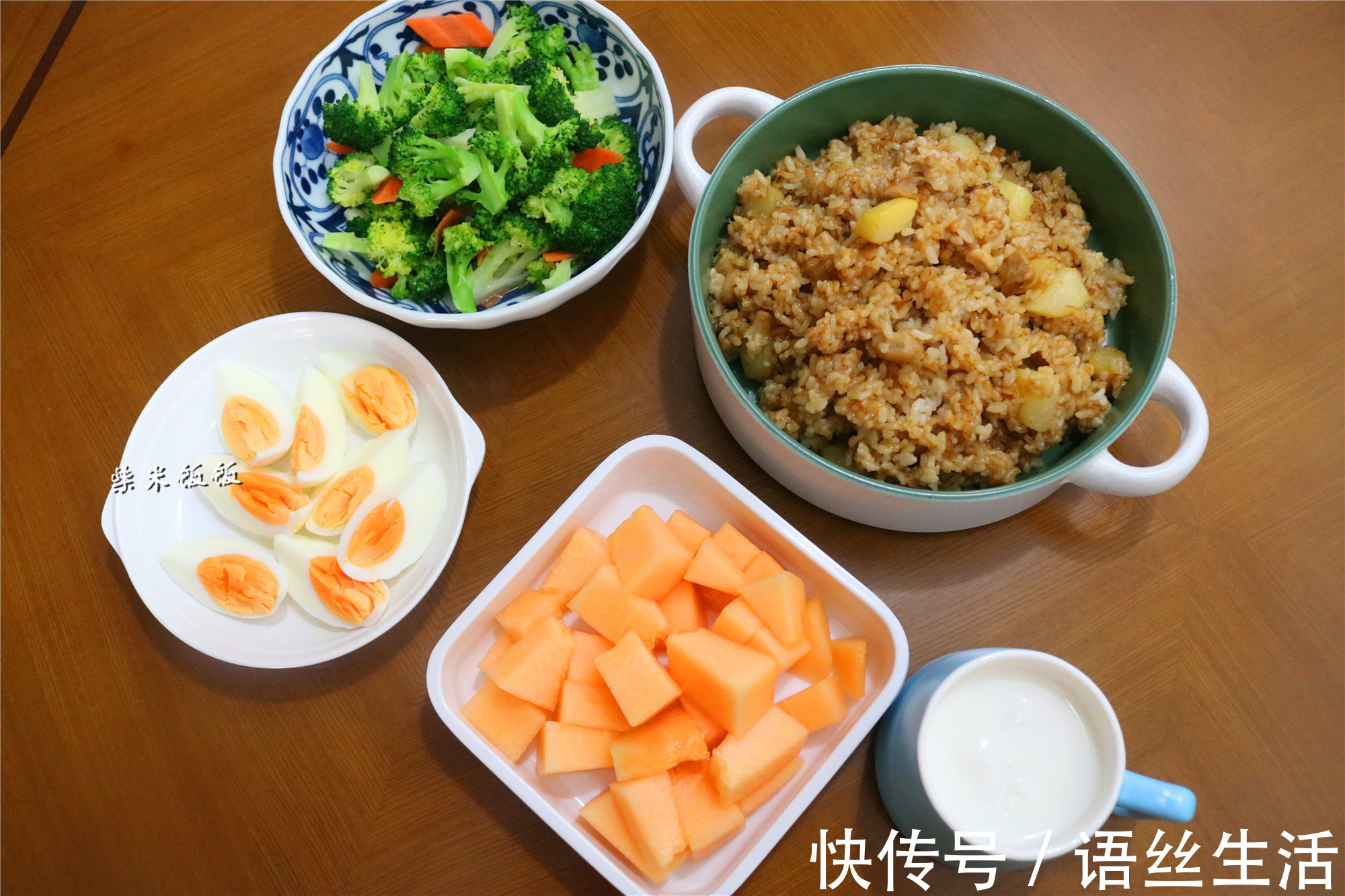 破壁机|晒晒我家一周早餐,7天不重样,网友这是富人家的食堂