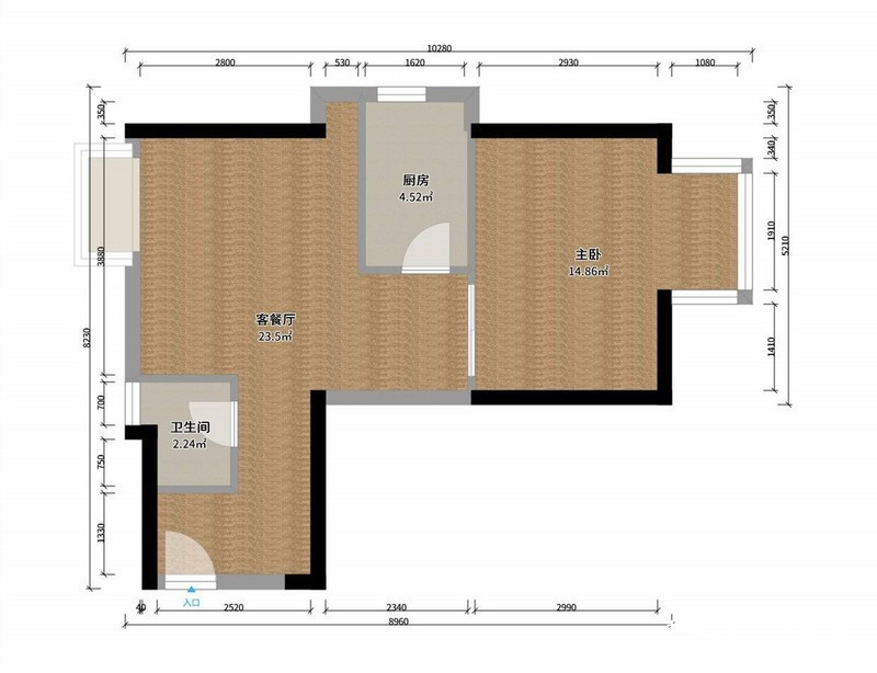 小屋|67平两房日式,安静简约且独特的小屋,退去喧嚣,回归宁静