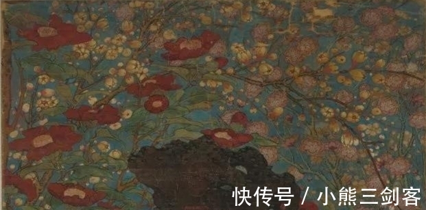 徐崇嗣$与宋徽宗齐名的赵昌,所绘《岁朝图》大面积留白,还能气韵生动?