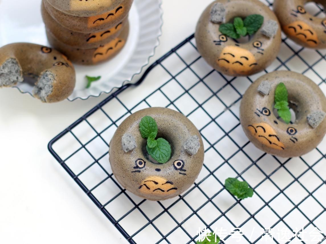 卡通|软萌可爱的卡通甜甜圈，样子讨喜，吃起来超级满足