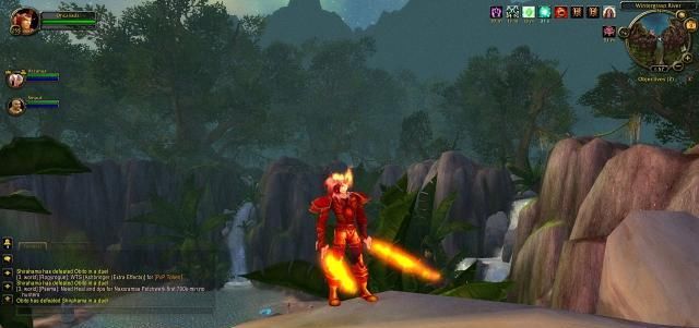 怀旧|魔兽怀旧服满世界BUFF狂暴战打荆棘突然死亡，甩锅丢给风剑战士