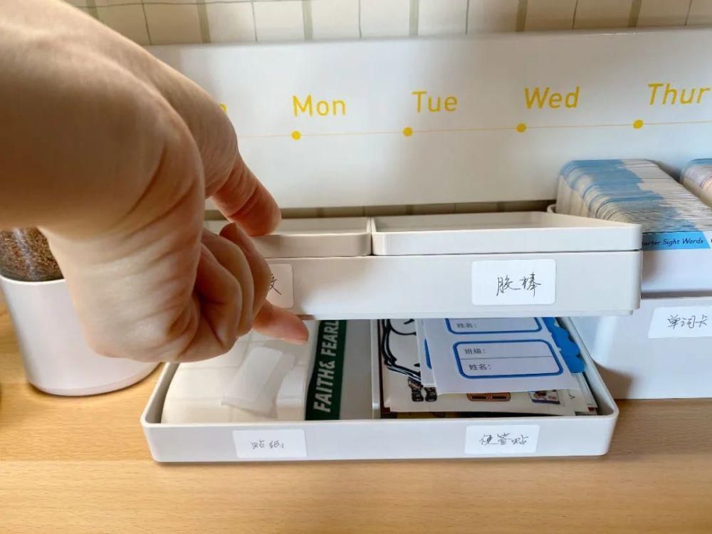 muji|被催了一万遍的书桌收纳来了！照着收没错！