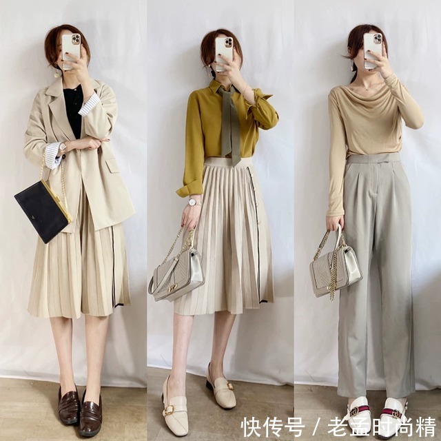 西装裤|日常穿搭没头绪?试试这些温柔优雅的日常穿搭吧,洋气时髦显气质