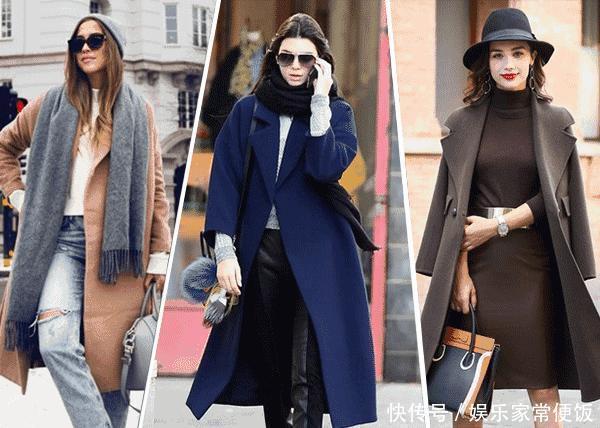 秋冬的惊艳,就交给“大衣+高领毛衣”吧!4种风格,承包你的时尚