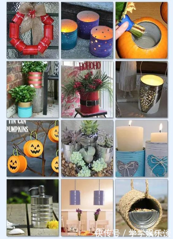 笔筒|奶粉罐、铁管能做些什么环保实用的变废为宝手工合集,附教程