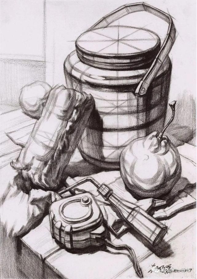 结构$画素描结构那么枯燥为什么还要画?这样想你就错了?