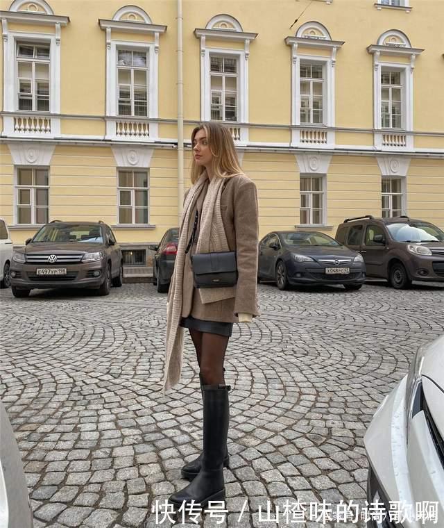 神器|秋冬的围巾真是“搭配神器”!提升视觉重心,改变整体基调太有用