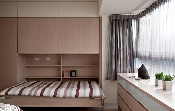 壁挂柜|卧室太小怎么办？这样设计，再也不嫌卧室小