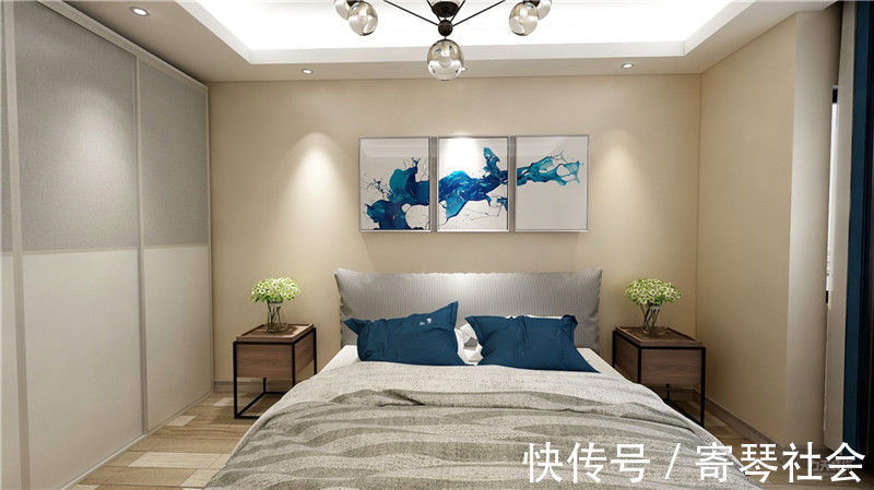 装修|现代风格装修效果图,102平三室超精致,整体效果特棒,像别墅!