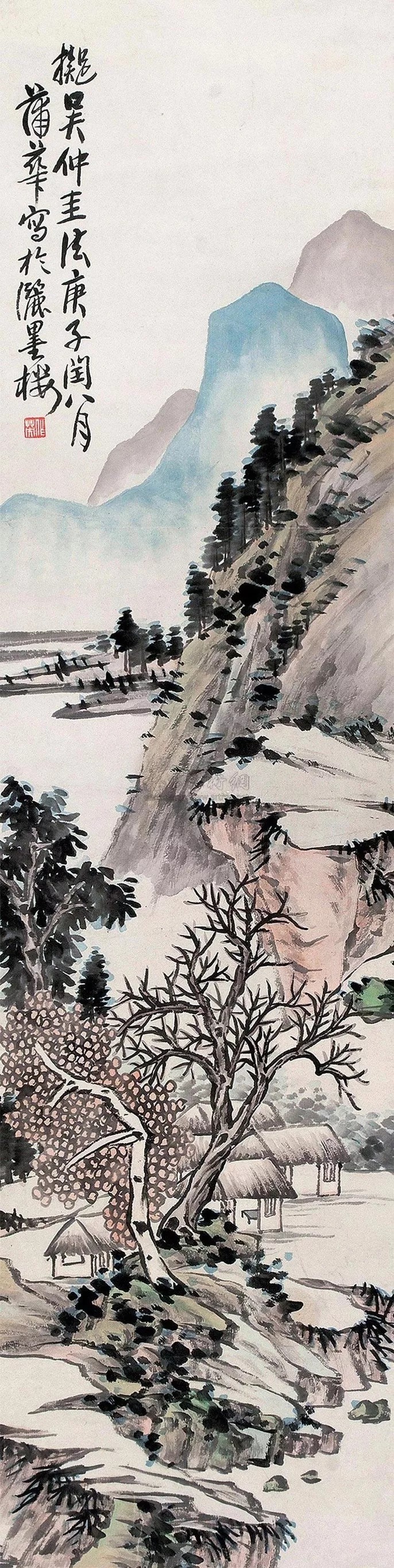 李复堂|疏懒散漫,人称“蒲邋遢”的蒲华:富于笔墨穷于命