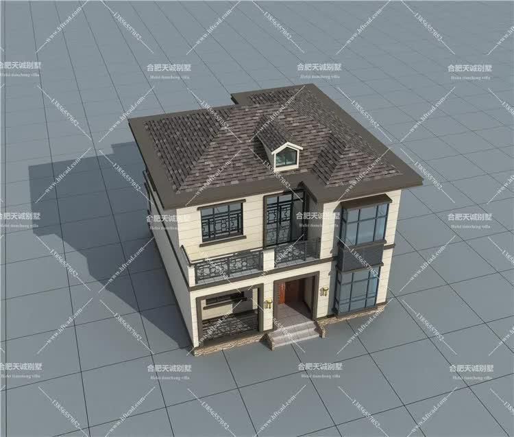 别墅|两款占地90平左右二层别墅,造价20来万,农村人人都盖得起