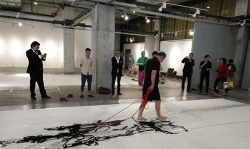 书法|邵岩再谈射墨书法:现在你们看不懂,十年后自然就明白了