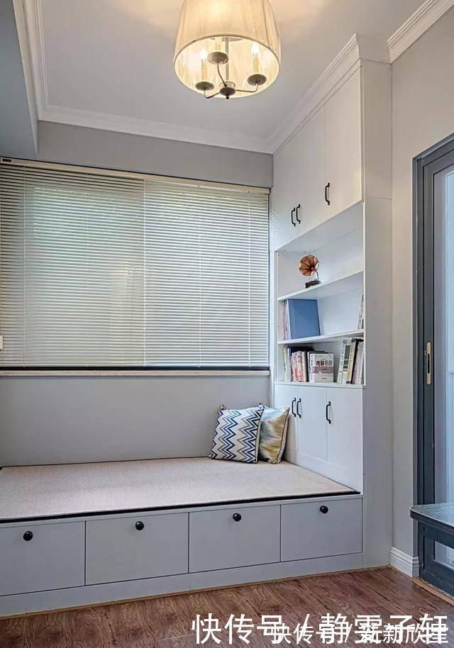 电视墙|小夫妻爆改130㎡婚房,头一次L型的大衣柜,真的很大气