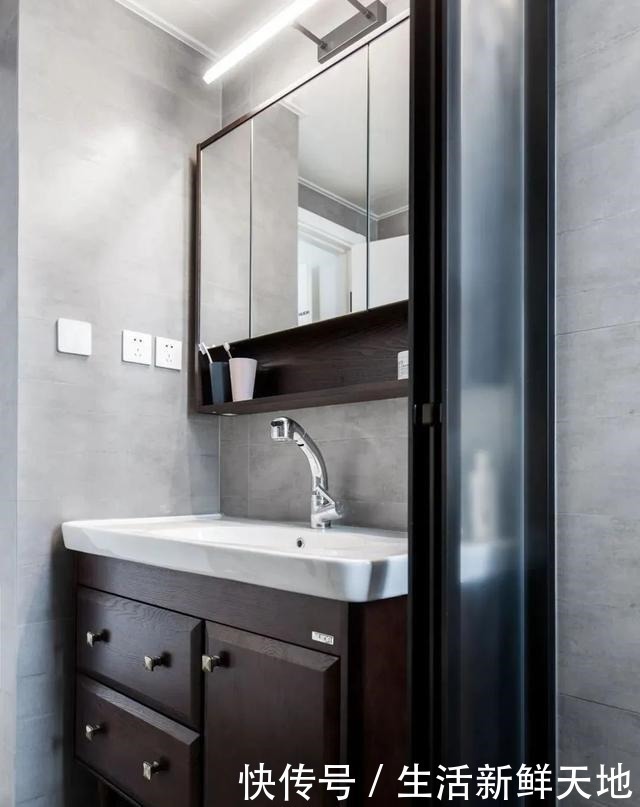 工作台|120㎡混搭风大两居,属于一家三口的自然安静森系小屋~!