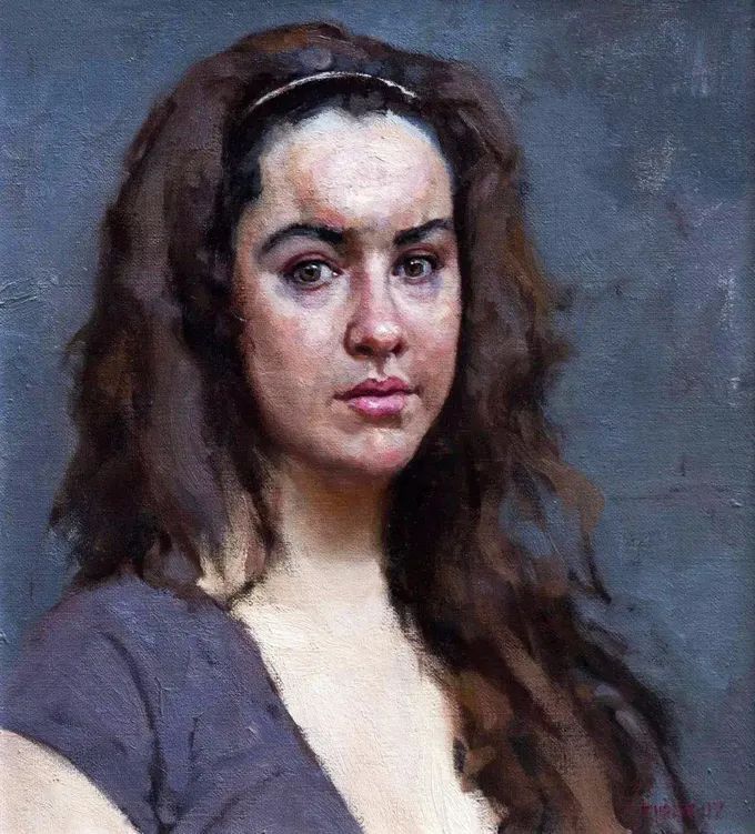 时代感|独具时代感的油画,他是列宾美院的荣光!